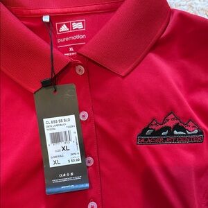 Adidas Red Womens polo Shirt XL